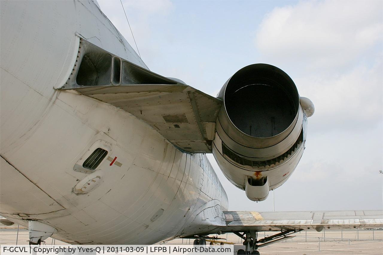 F-GCVL, 1972 Aerospatiale SE-210 Caravelle  12 C/N 273, Aerospatiale SE-210 Caravelle 12, Close view of nozzle turbofan, Air & Space Museum Paris-Le Bourget (LFPB-LBG)