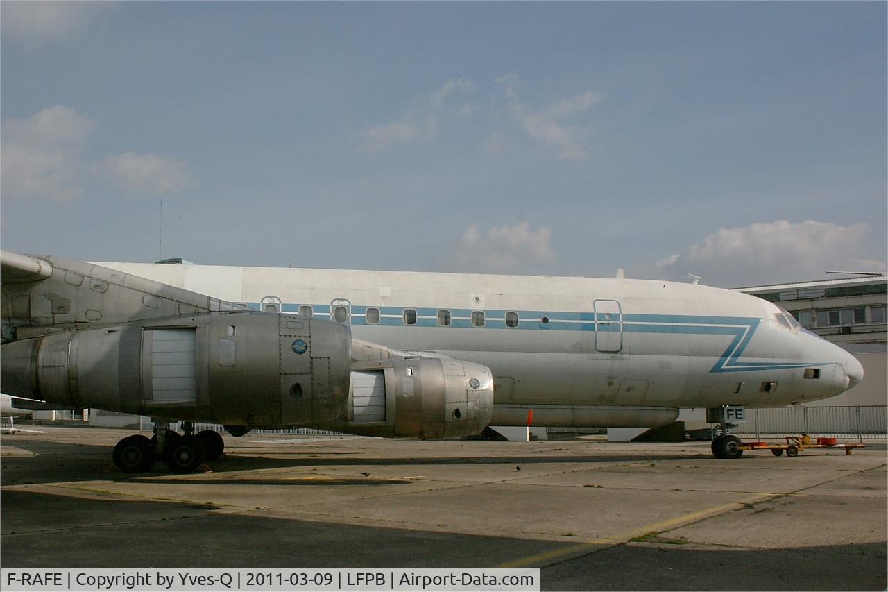 F-RAFE, 1961 Douglas DC-8-33 (DC-8-53) Sarigue C/N 45570, Douglas DC-8-33 Sarigue, Air & Space Museum Paris-Le Bourget (LFPB-LBG)