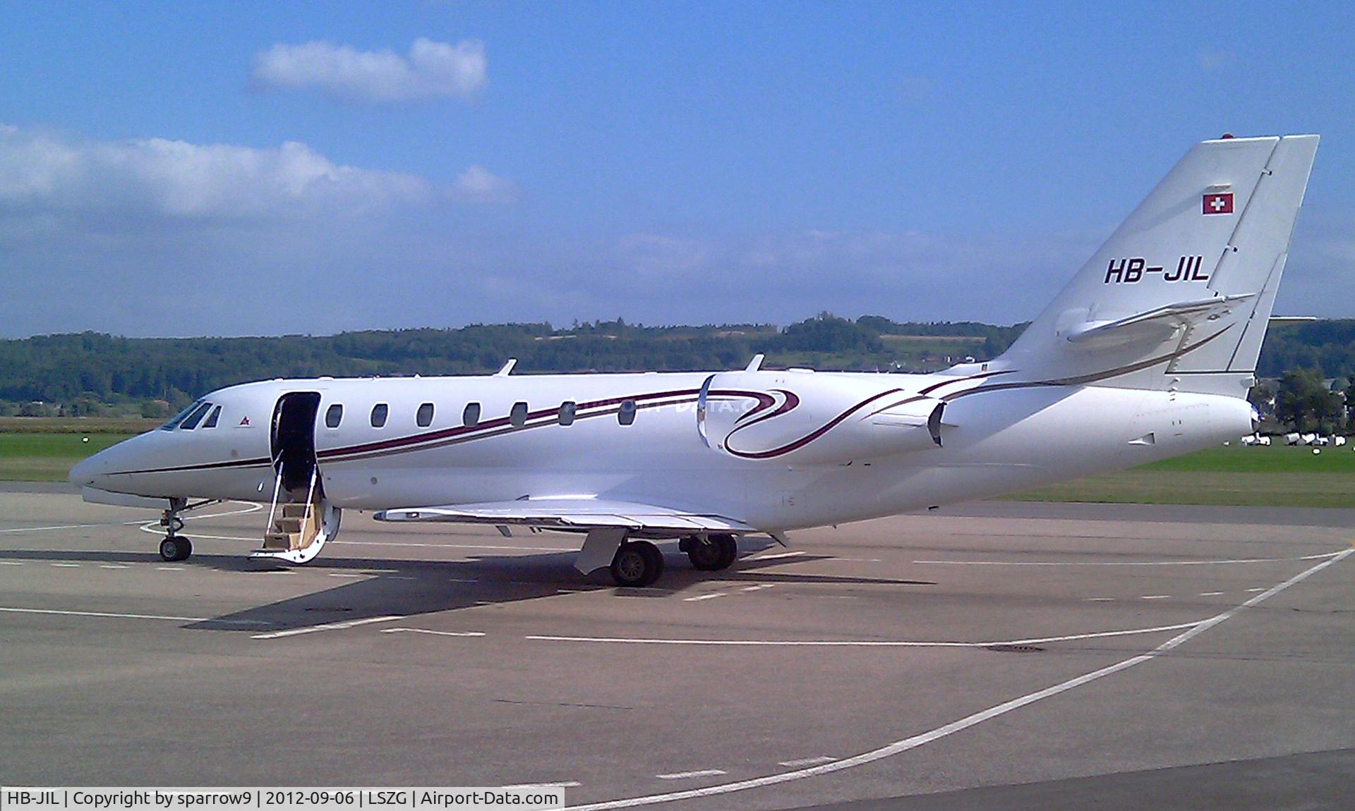 HB-JIL, 2007 Cessna 680 Citation Sovereign C/N 680-0179, One of the biggest jets that have landed here