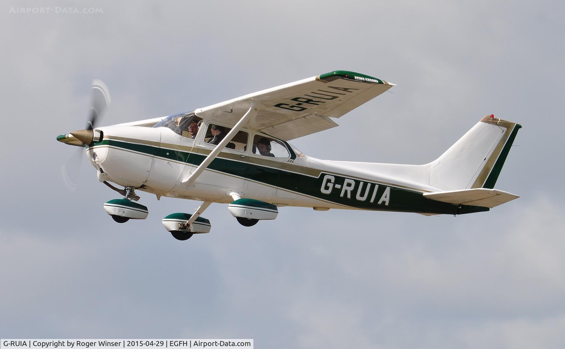 G-RUIA, 1979 Reims F172N Skyhawk C/N 1856, Resident Skyhawk operated by Cambrian Flying Club.