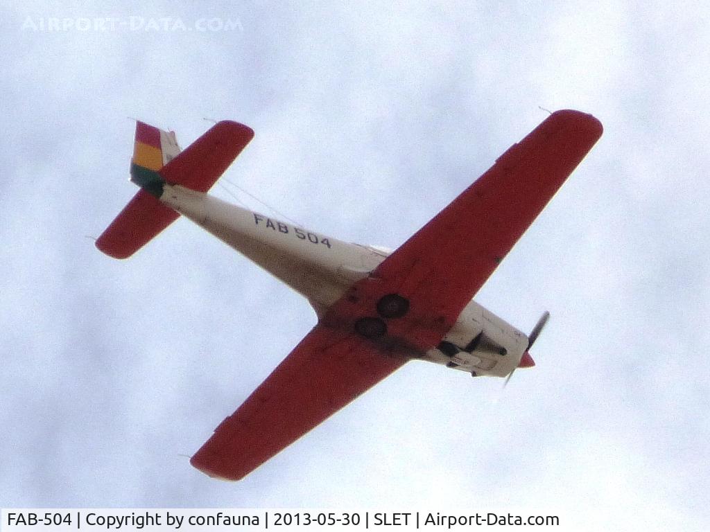 FAB-504, Neiva T-25 Universal C/N 1092, Airforce pilot training over Santa Cruz de la Sierra