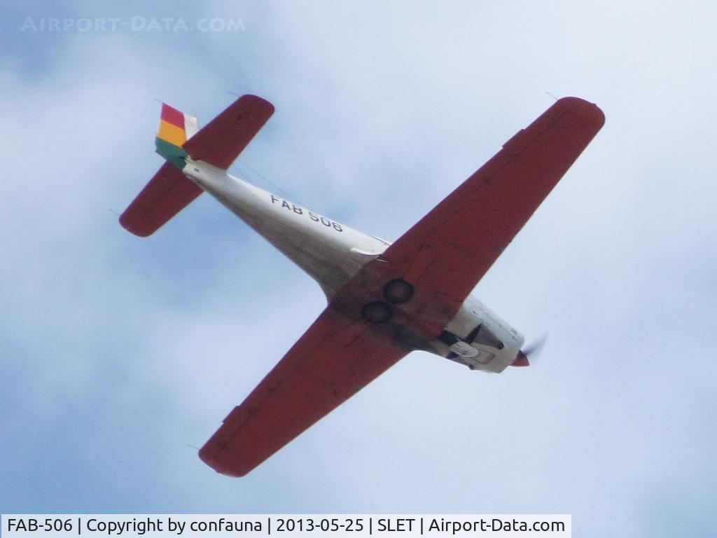FAB-506, Neiva T-25 Universal C/N 1010, Airforce training over Santa Cruz