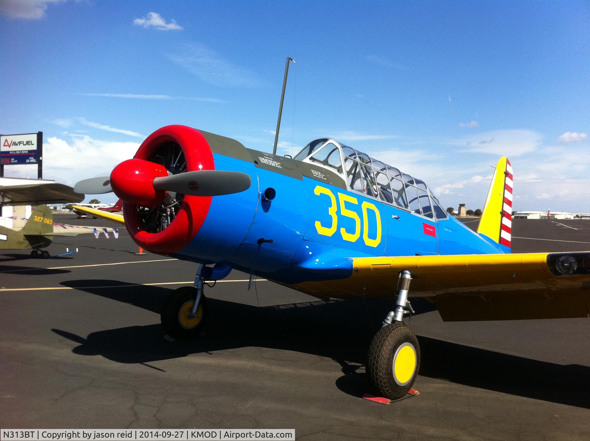 N313BT, Consolidated Vultee BT-13A Valiant C/N 10425, 313BT  42-43210  after full restoration