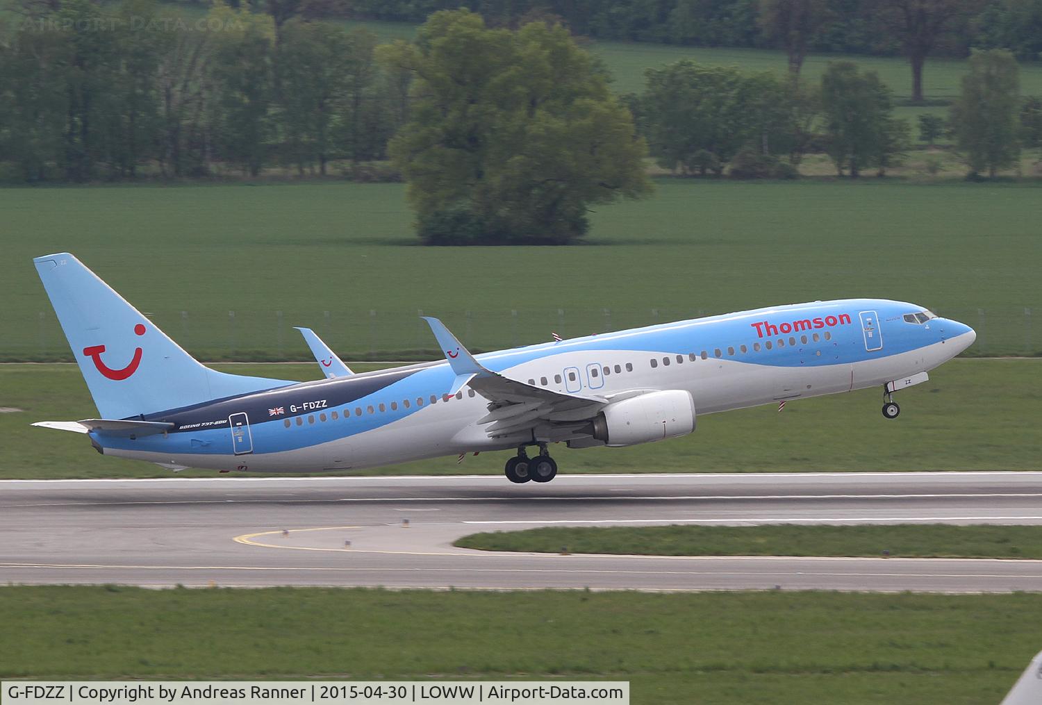 G-FDZZ, 2011 Boeing 737-8K5 C/N 37262, Thomson Airways Boeing 737