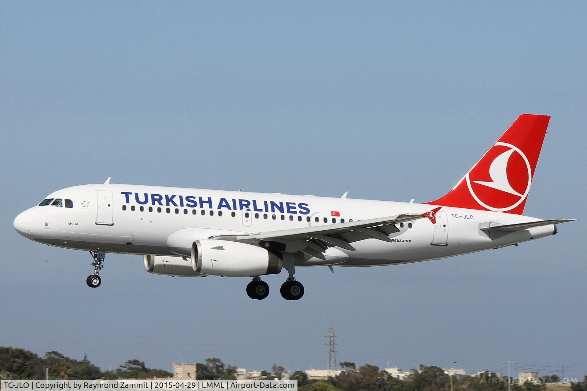 TC-JLO, 2005 Airbus A319-132 C/N 2631, A319 TC-JLO Turkish Airlines