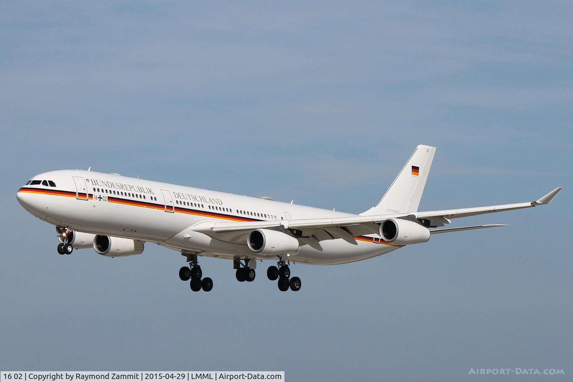 16 02, 2000 Airbus A340-313X C/N 355, A340 16-02 German Air Force