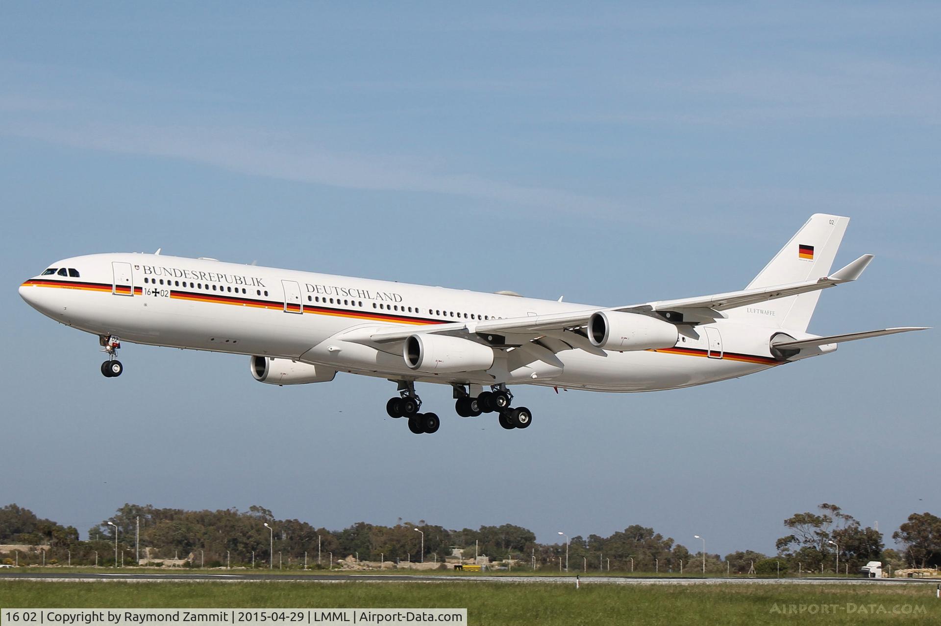16 02, 2000 Airbus A340-313X C/N 355, A340 16-02 German Air Force