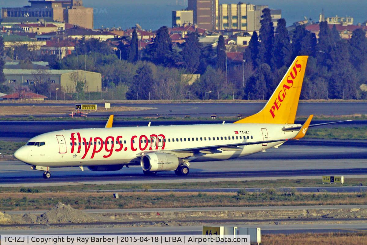 TC-IZJ, 2007 Boeing 737-82R C/N 35700/2435, TC-IZJ   Boeing 737-82R [35700] (Pegasus Airlines) Istanbul-Ataturk~TC 18/04/2015
