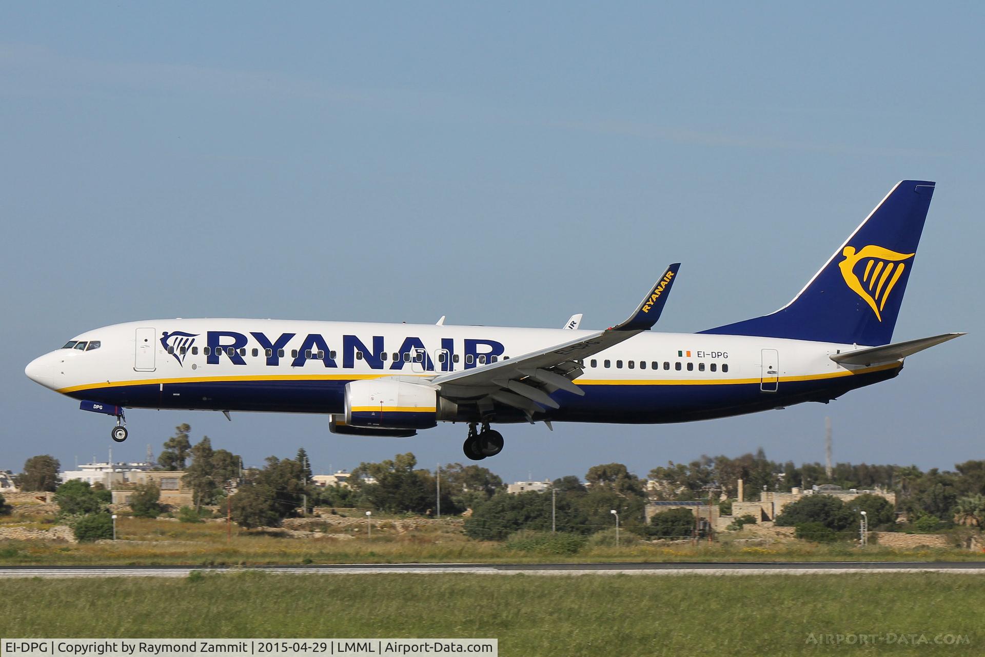 EI-DPG, 2007 Boeing 737-8AS C/N 33607, B737-800 EI-DPG Ryanair