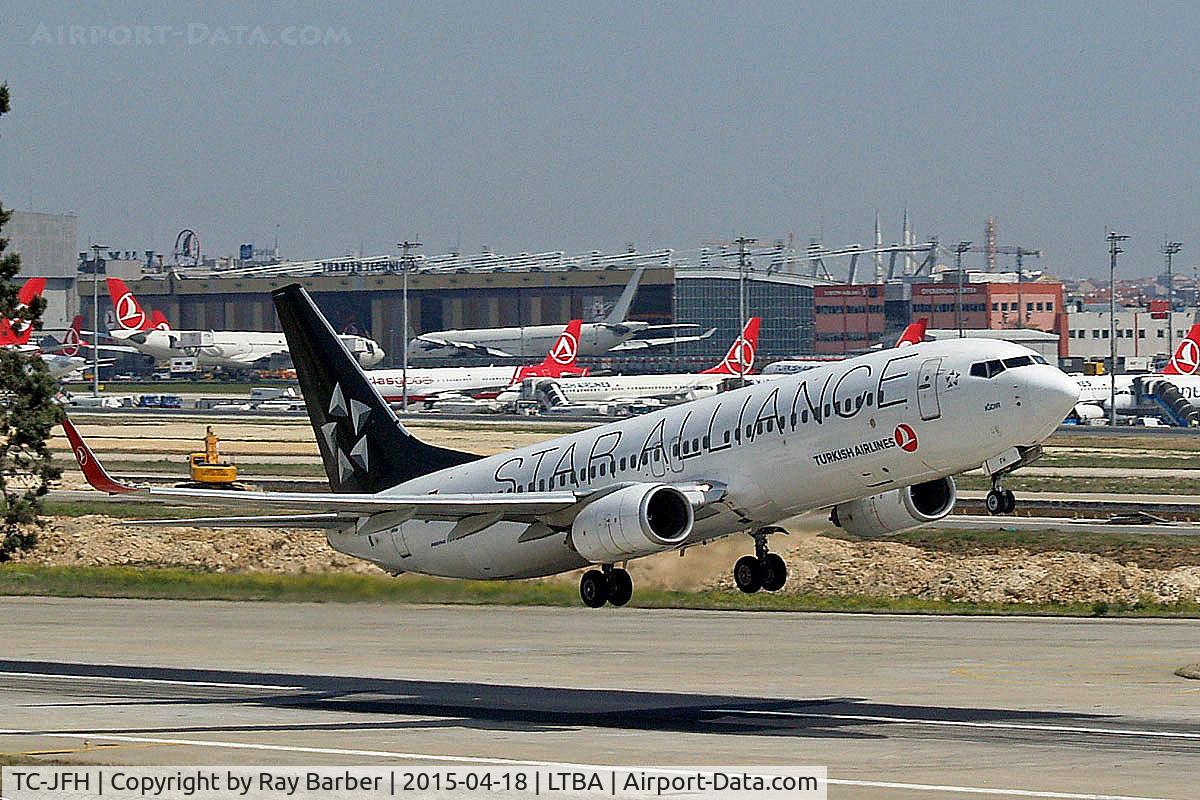 TC-JFH, 1998 Boeing 737-8F2 C/N 29770, Boeing 737-8F2 [29770] (THY Turkish Airlines) Istanbul-Ataturk~TC 18/04/2015