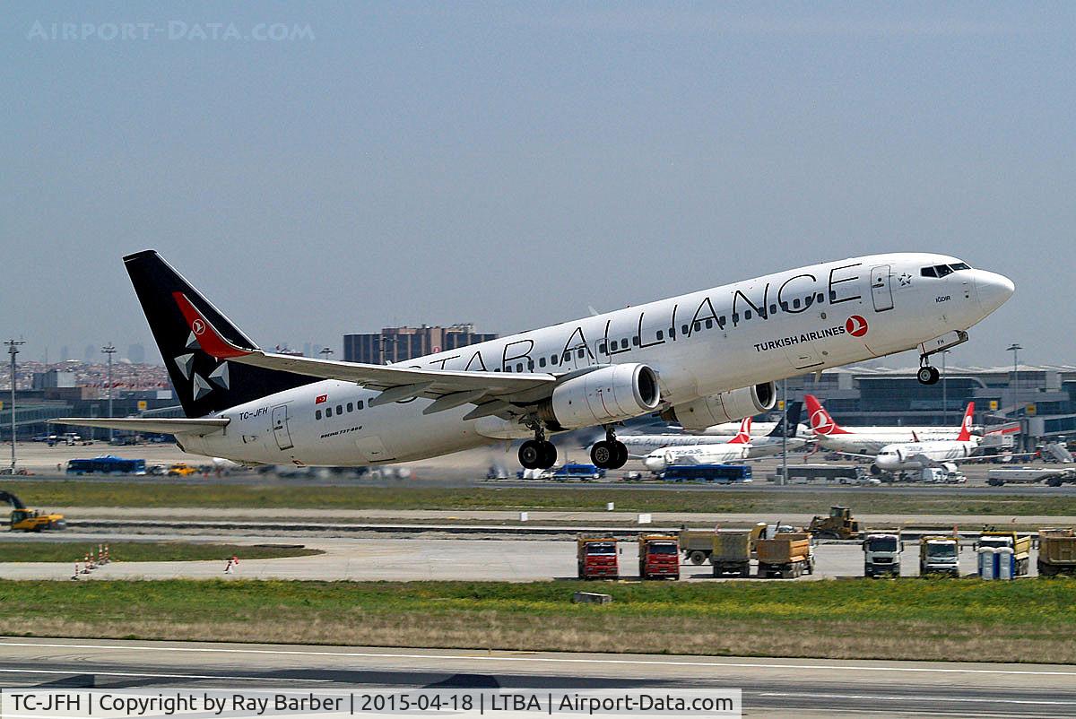 TC-JFH, 1998 Boeing 737-8F2 C/N 29770, Boeing 737-8F2 [29770] (THY Turkish Airlines) Istanbul-Ataturk~TC 18/04/2015