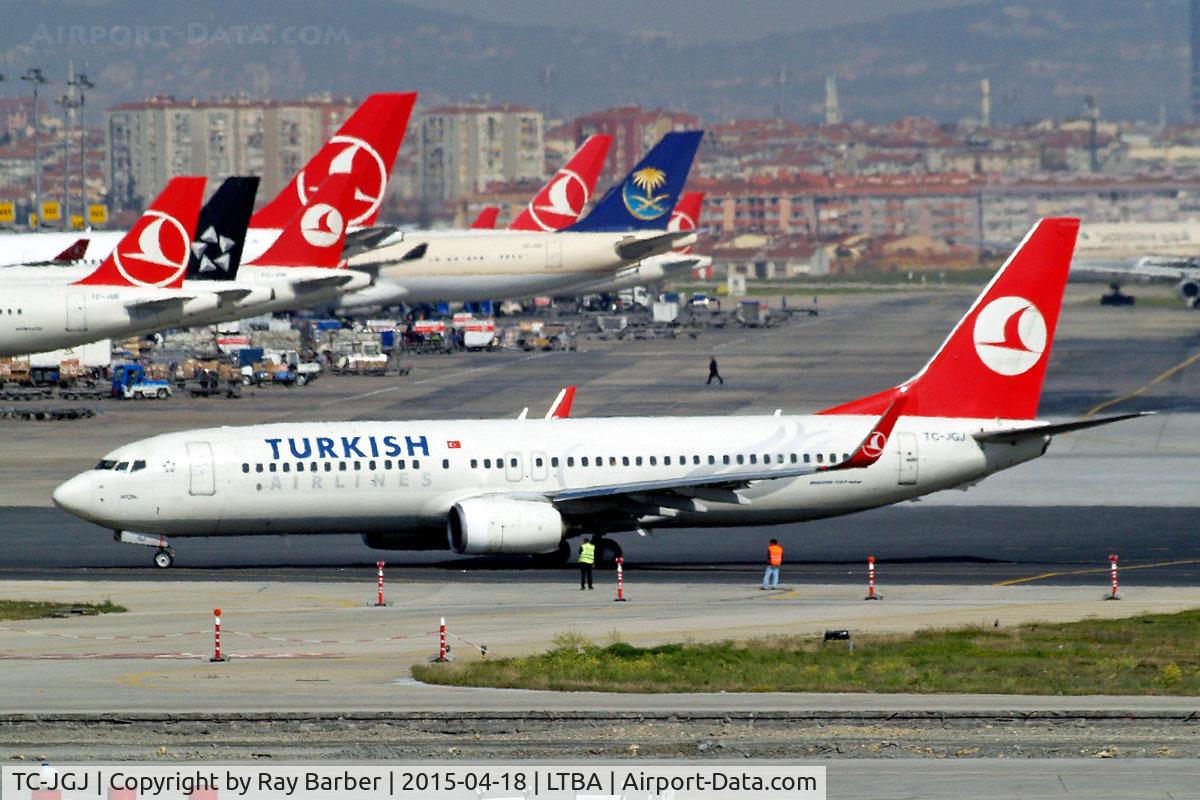 TC-JGJ, 2006 Boeing 737-8F2 C/N 34408, Boeing 737-8F2 [34408] (THY Turkish Airlines) Istanbul-Ataturk~TC 18/04/2015