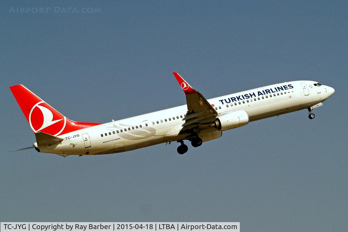 TC-JYG, 2012 Boeing 737-9F2/ER C/N 40983, 737-9F2ER [40986] (THY Turkish Airlines) Istanbul-Ataturk~TC 18/04/2015