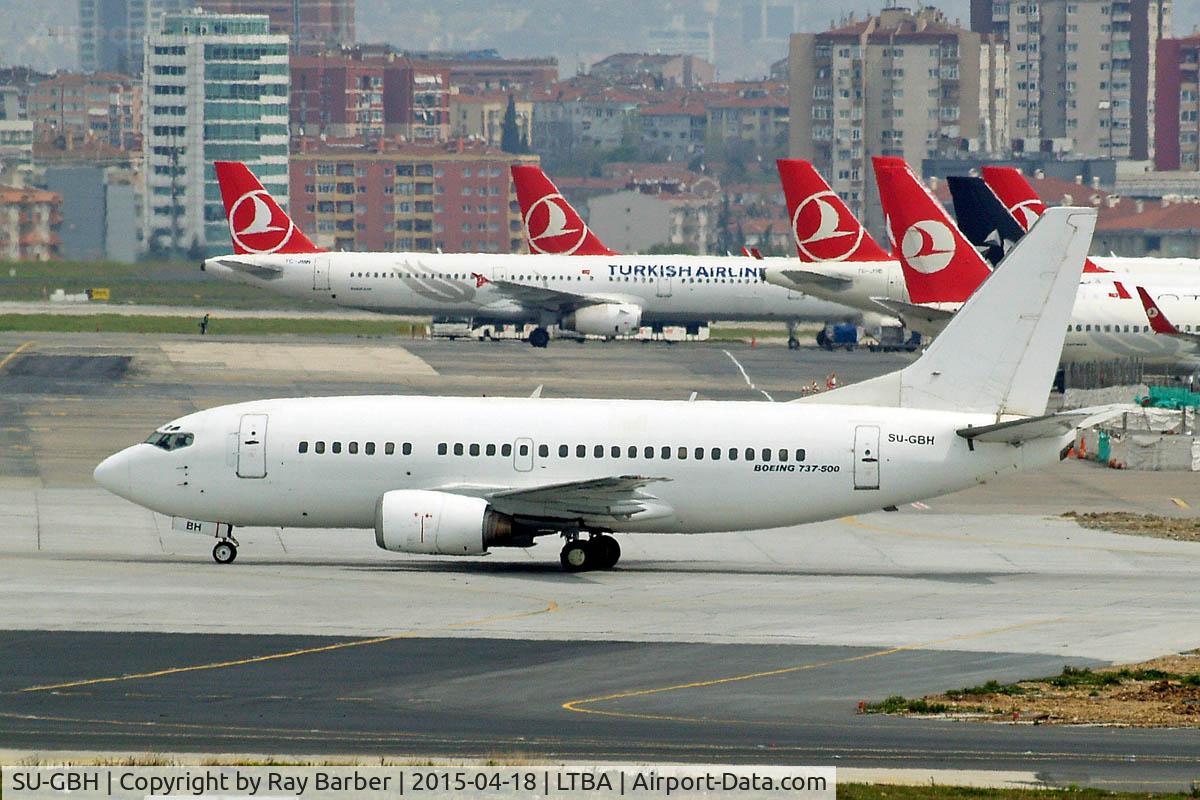 SU-GBH, 1991 Boeing 737-566 C/N 25085, Boeing 737-566 [25084] (EgyptAir) Istanbul-Ataturk~TC 18/04/2015