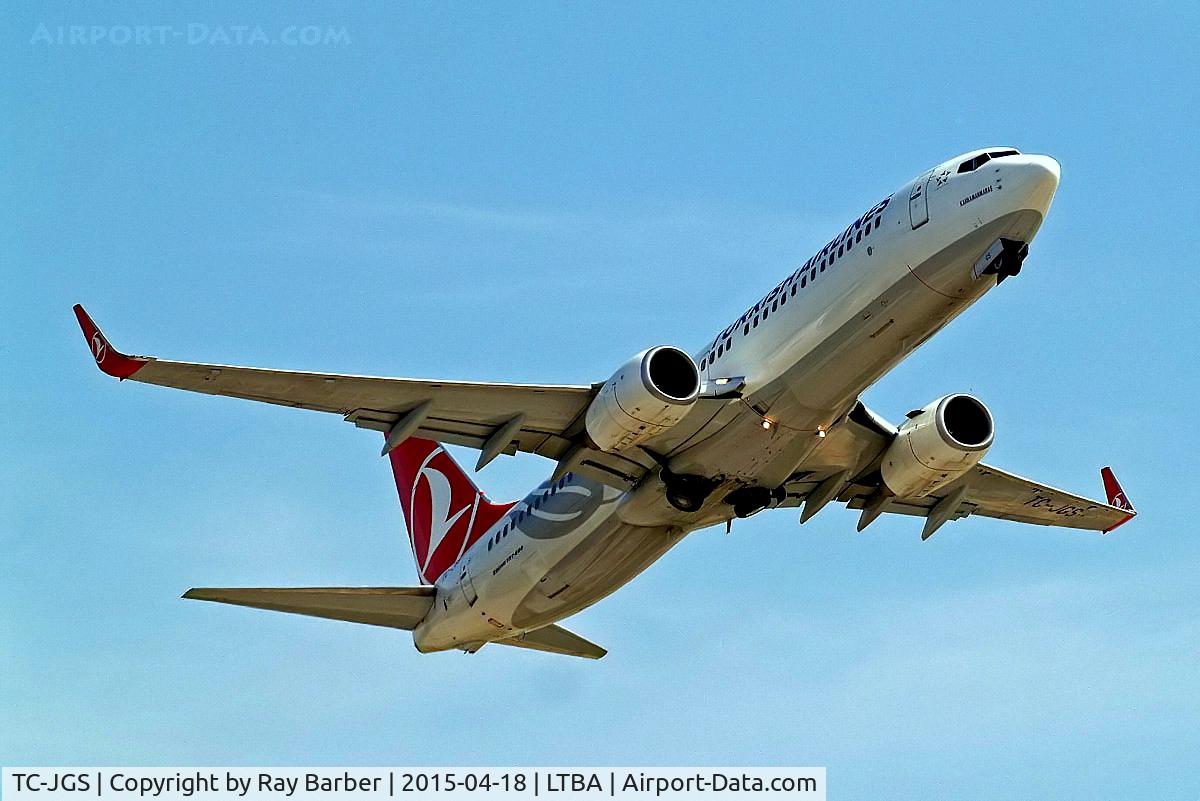 TC-JGS, 2006 Boeing 737-8F2 C/N 34416, Boeing 737-8F2 [34416] (THY Turkish Airlines) Istanbul-Ataturk~TC 18/04/2015