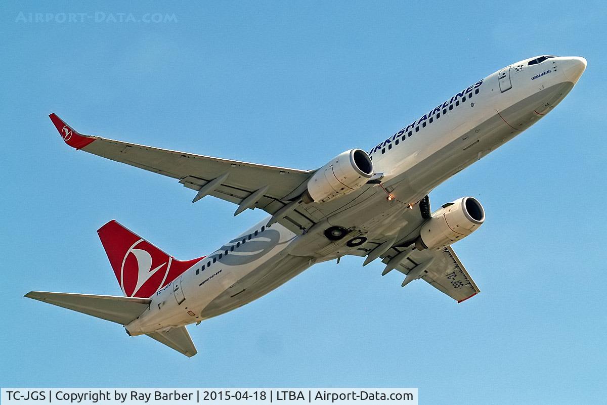 TC-JGS, 2006 Boeing 737-8F2 C/N 34416, Boeing 737-8F2 [34416] (THY Turkish Airlines) Istanbul-Ataturk~TC 18/04/2015