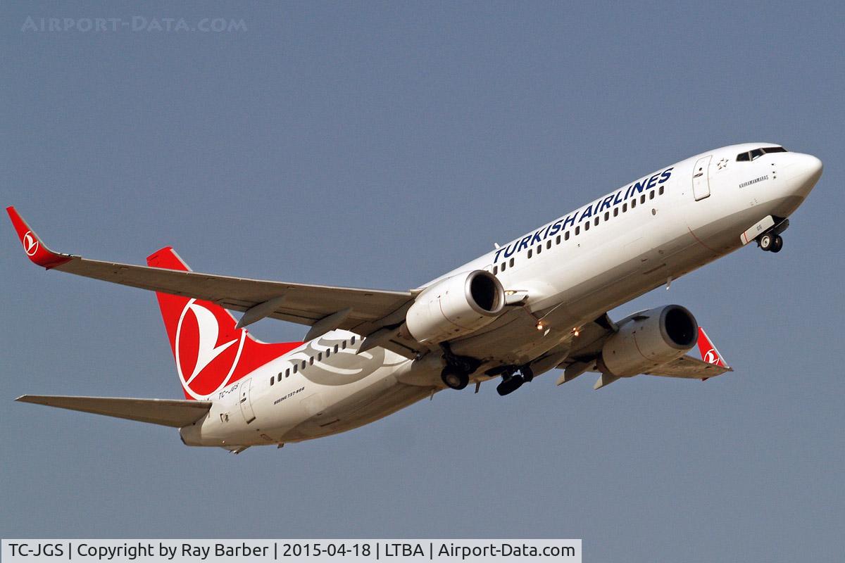 TC-JGS, 2006 Boeing 737-8F2 C/N 34416, Boeing 737-8F2 [34416] (THY Turkish Airlines) Istanbul-Ataturk~TC 18/04/2015