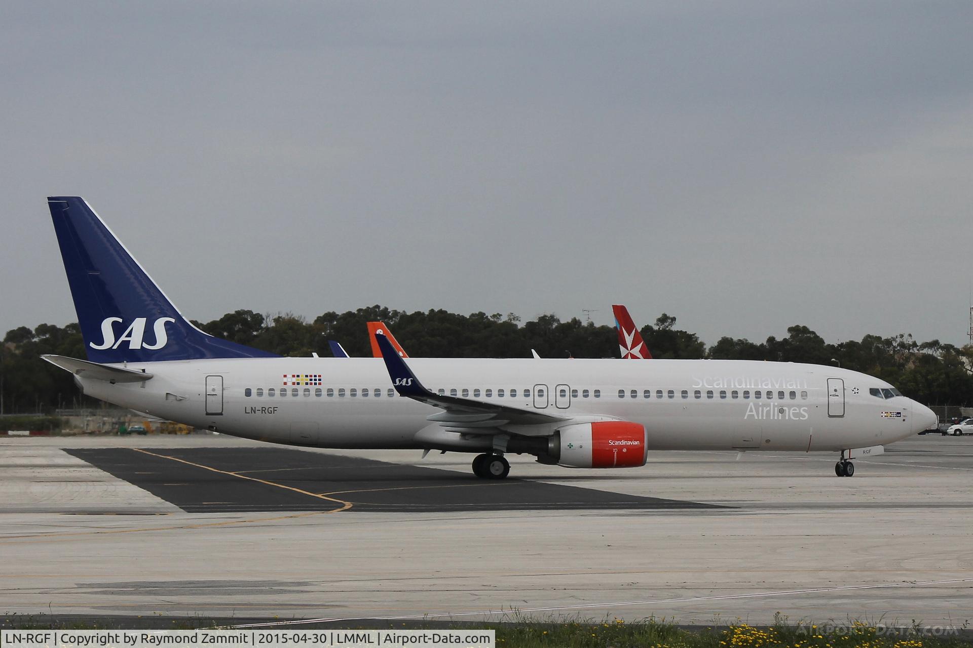 LN-RGF, 2013 Boeing 737-86N C/N 38038, B737-800 LN-RGF Scandinavian Airlines System