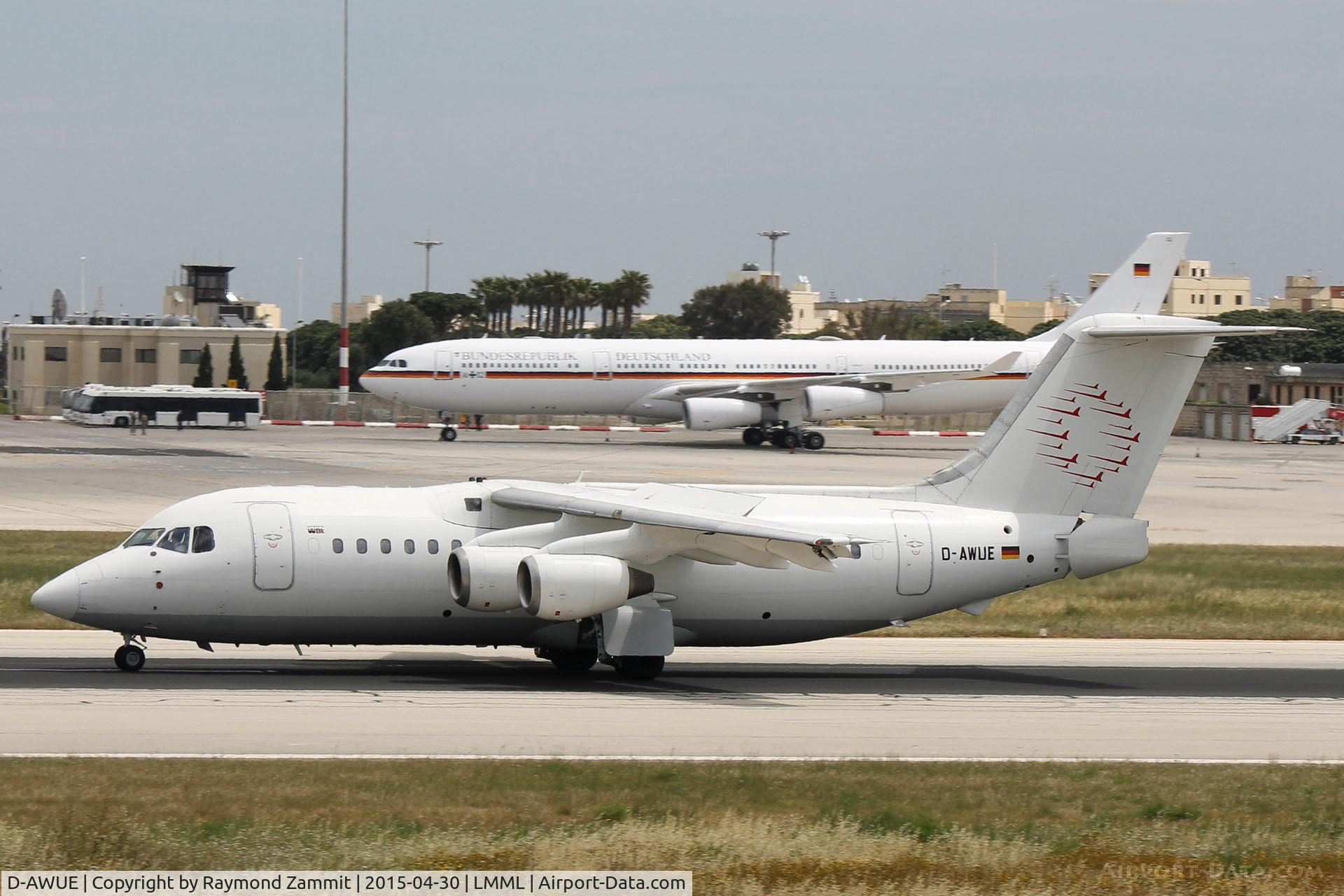 D-AWUE, 1986 British Aerospace BAe.146-200 C/N E2050, Bae146 D-AWUE WDL Aviation