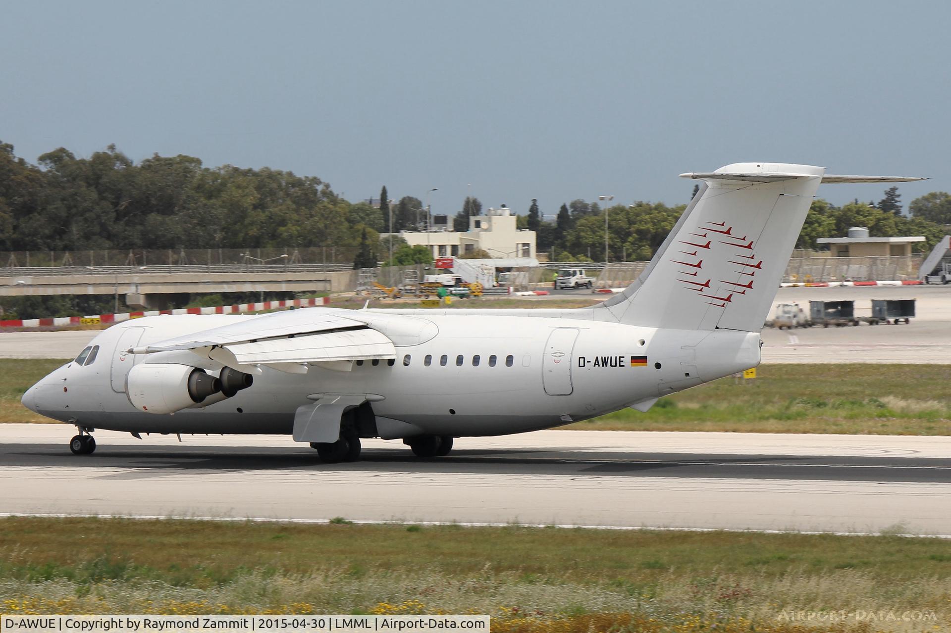 D-AWUE, 1986 British Aerospace BAe.146-200 C/N E2050, Bae146 D-AWUE WDL Aviation
