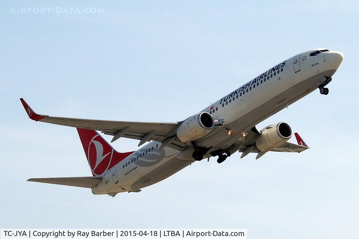 TC-JYA, 2011 Boeing 737-9F2/ER C/N 40973, 737-9F2ER [40973] (THY Turkish Airlines) Istanbul-Ataturk~TC 18/04/2015