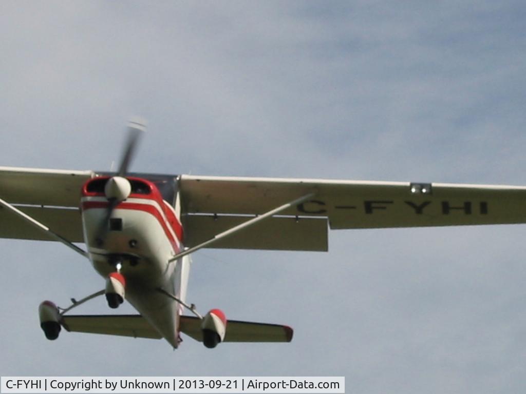 C-FYHI, 1967 Cessna 150G C/N 15065382, Taken somewhere in Alberta