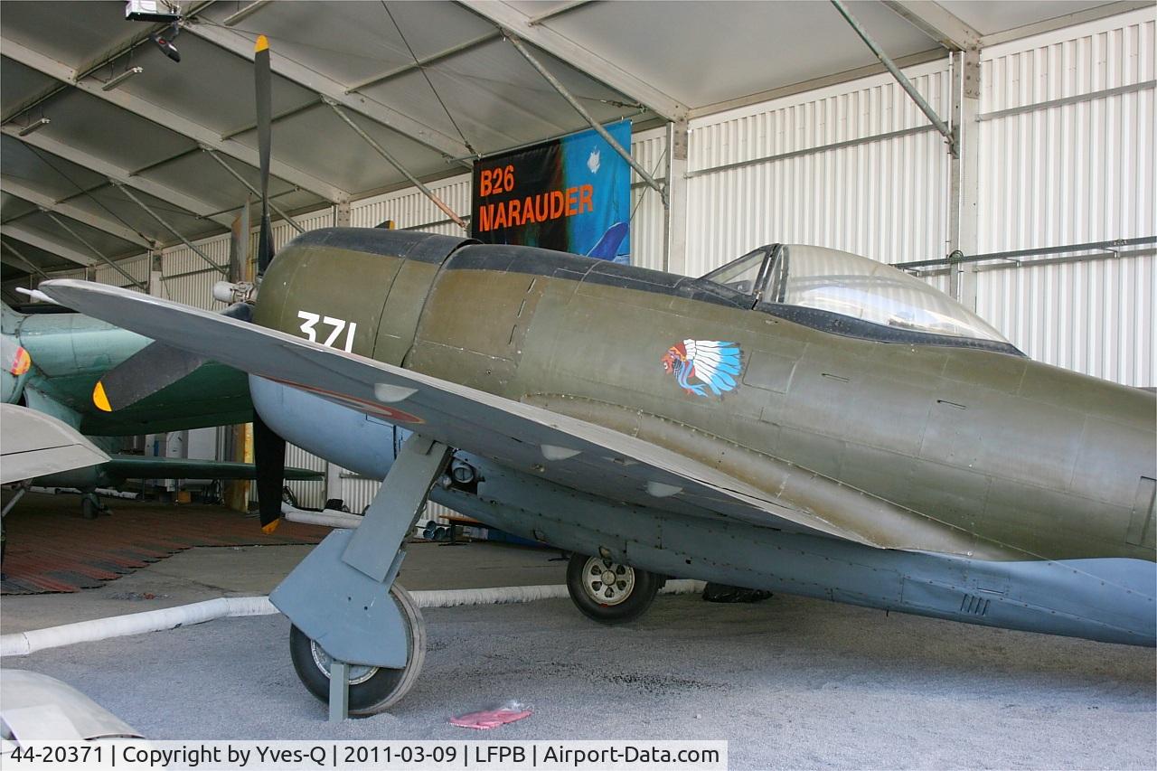 44-20371, 1942 Republic P-47D Thunderbolt C/N Not found 44-20371, Republic P-47D Thunderbolt, , Air & Space Museum Paris-Le Bourget (LFPB-LBG)