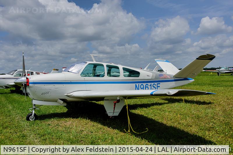 N961SF, 1964 Beech S35 Bonanza Bonanza C/N D-7541, Sun 'N Fun 2015