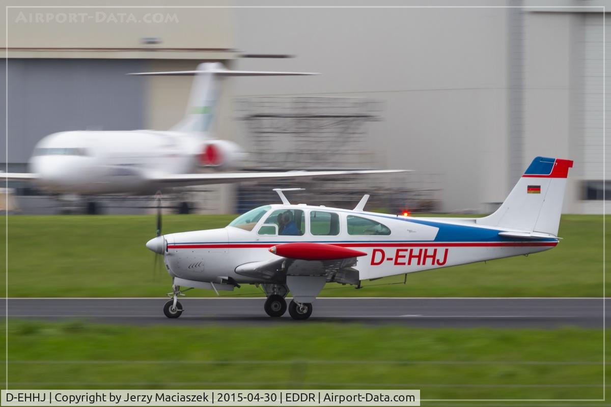 D-EHHJ, Beech 35-C33 Debonair C/N CD-1165, Beech 35-C33