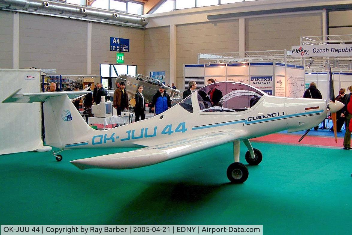 OK-JUU 44, 2004 Aerosport FMP Qualt 201J C/N 25, Aerosport-FMP Qualt 201J [25] Friedrichshafen~D 21/04/2005. Written off 09/06/2008