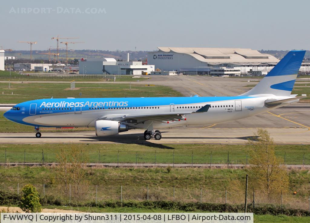F-WWYQ, 2015 Airbus A330-202 C/N 1623, C/n 1623 - To be LV-FVI