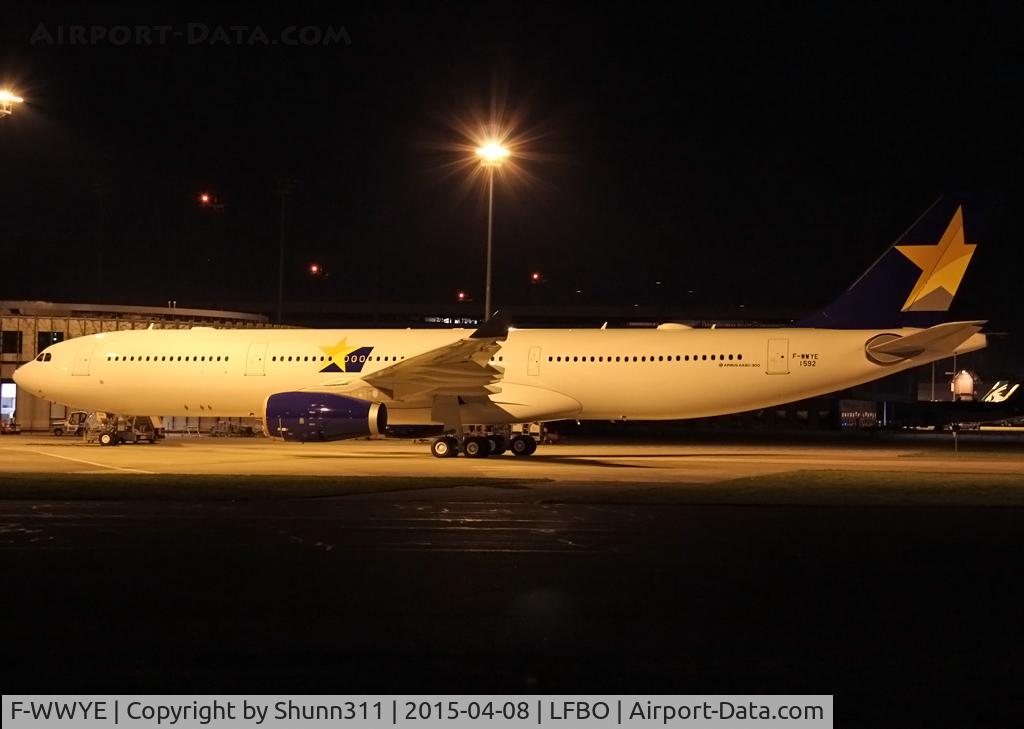 F-WWYE, 2015 Airbus A330-343 C/N 1592, C/n 1592 - Skymark titles removed... JA330G Ntu