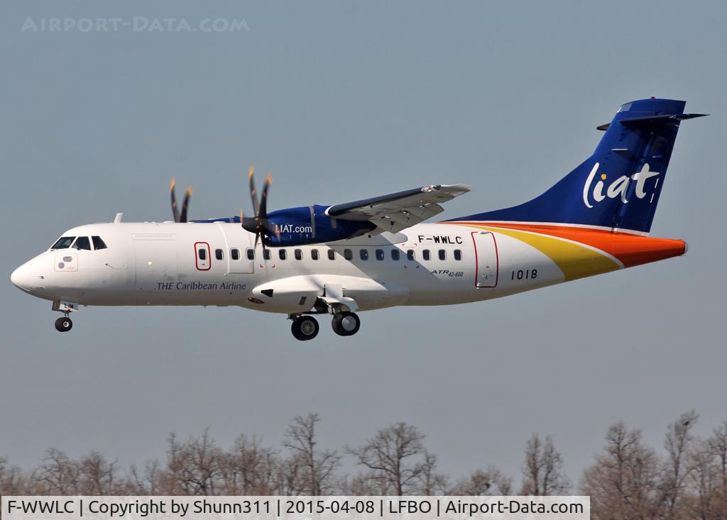 F-WWLC, 2014 ATR 42-600 C/N 1018, C/n 1018 - To be V2-LIM