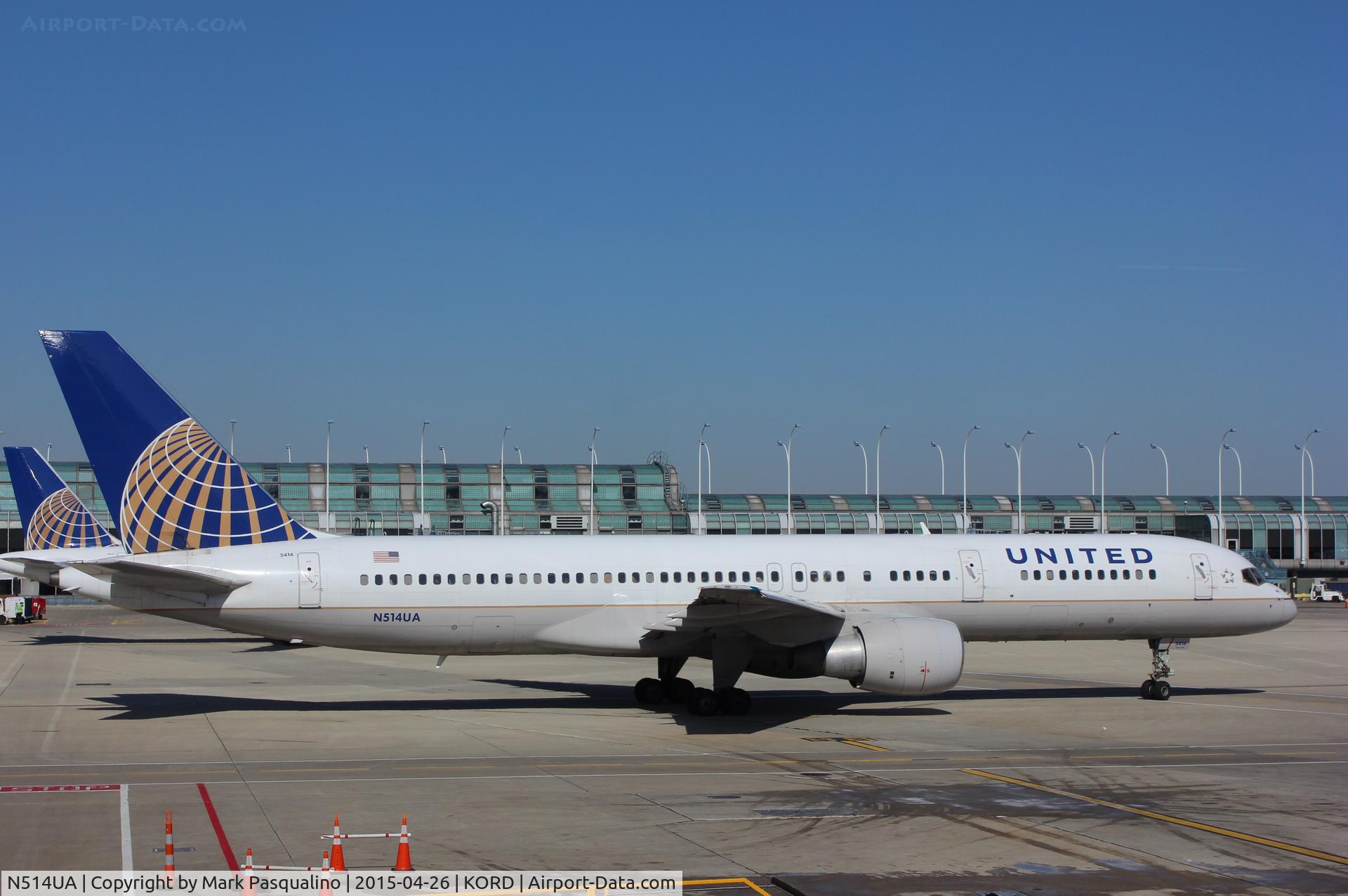 N514UA, 1990 Boeing 757-222 C/N 24839, Boeing 757-200