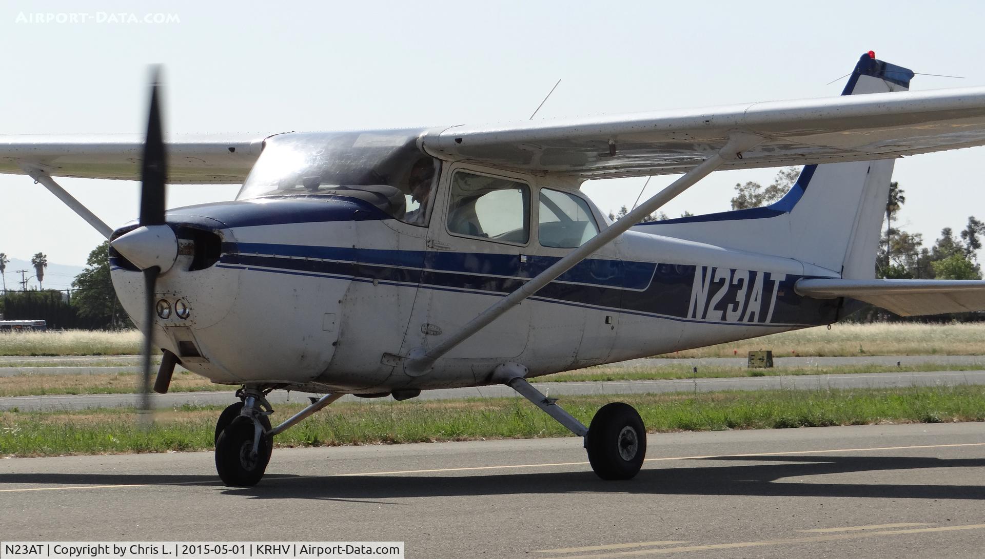 N23AT, 1978 Cessna 172N C/N 17270997, Nice Air's 1978 Cessna 172N taxing down Z for some patterns.