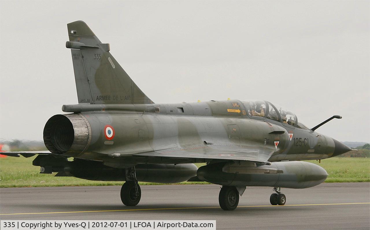 335, Dassault Mirage 2000N C/N 261, French Air Force Dassault Mirage 2000N (125-AW), Taxiing after display, Avord Air Base 702 (LFOA) open day 2012