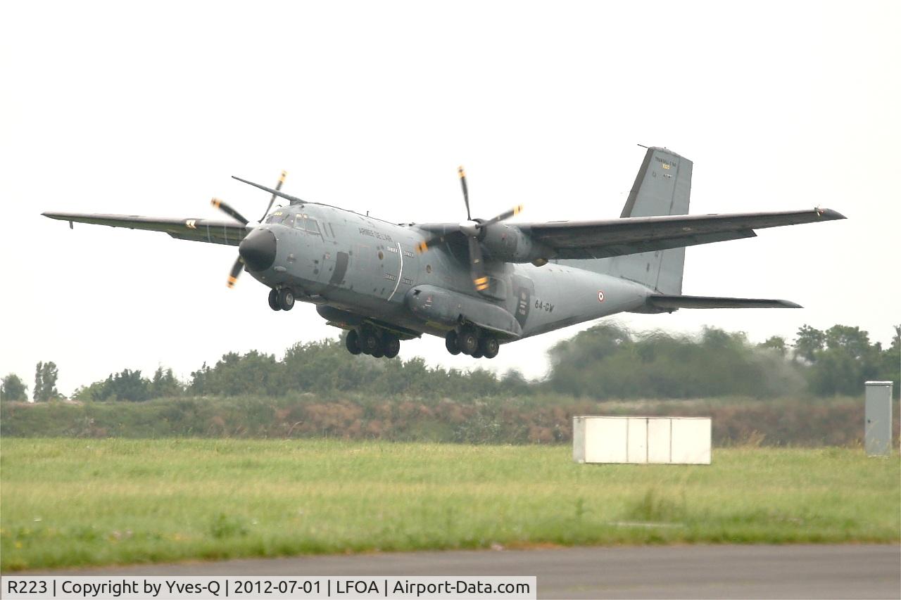 R223, Transall C-160R C/N 226, French Air Force Transall C-160R (64-GW), Take off rwy 34, Avord Air Base 702 (LFOA)  Open day 2012