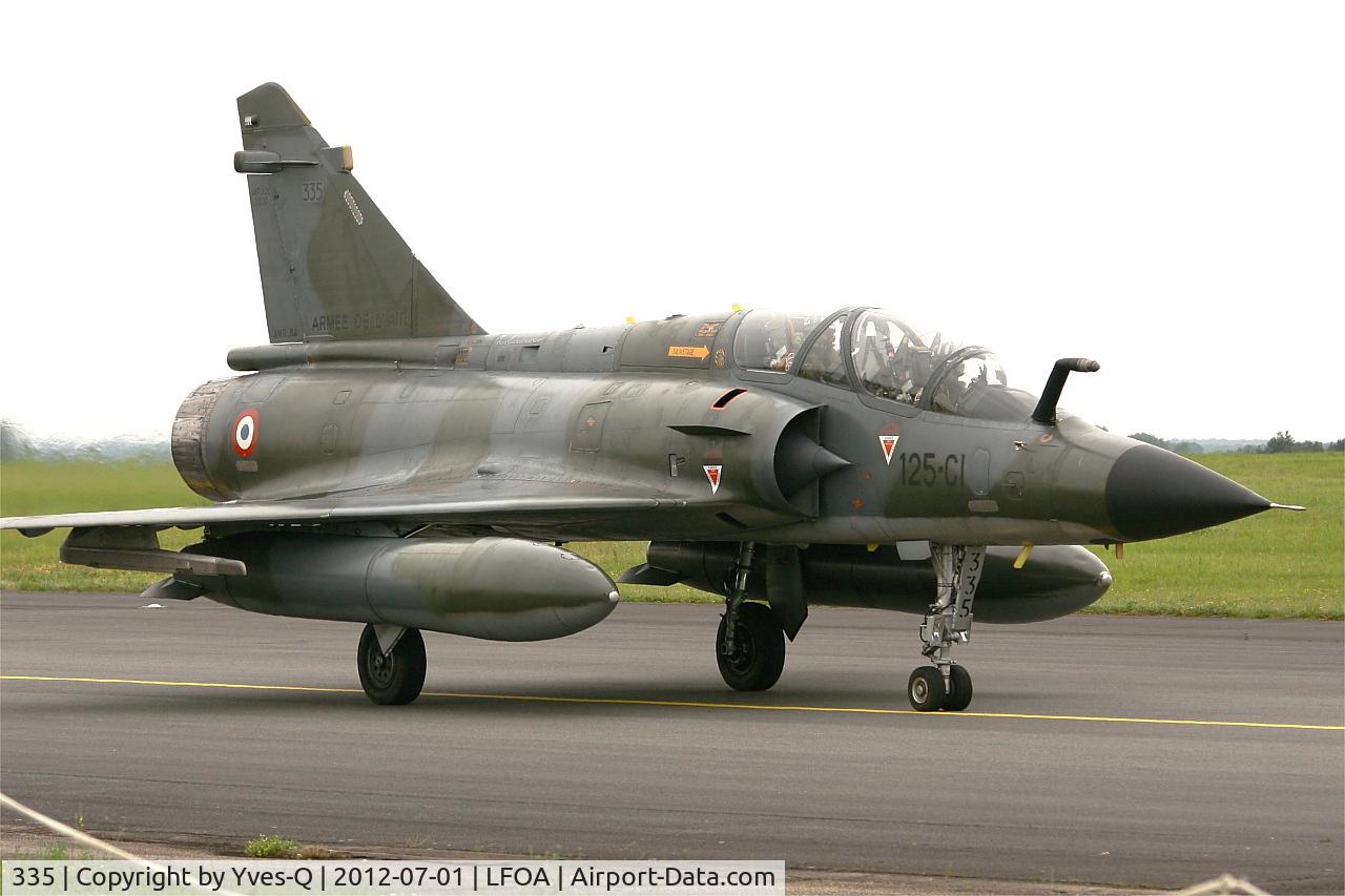 335, Dassault Mirage 2000N C/N 261, French Air Force Dassault Mirage 2000N (125-AW), Taxiing after display, Avord Air Base 702 (LFOA) open day 2012