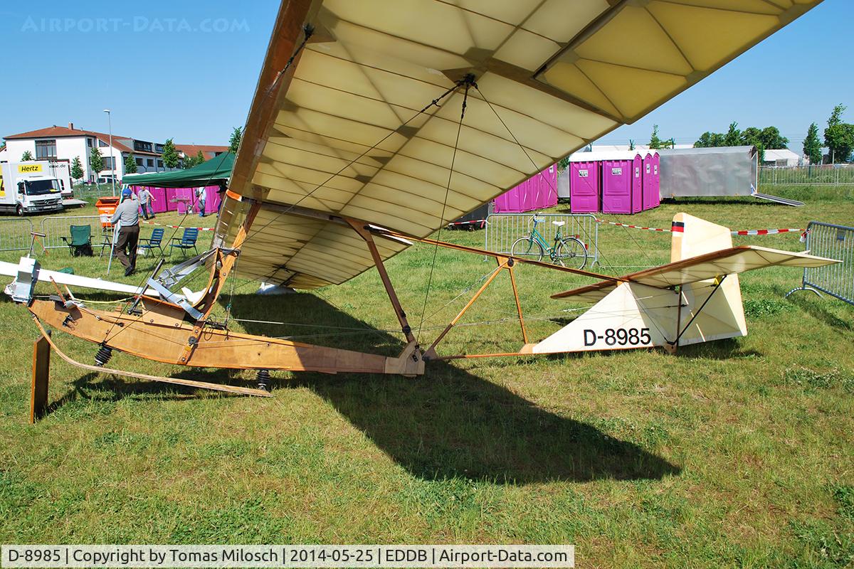 D-8985, DFS SG-38 Schulgleiter C/N Not found D-8985, ILA 2014