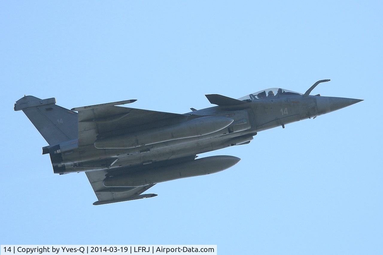 14, Dassault Rafale M C/N 14, Dassault Rafale M, Take off rwy 26, Landivisiau Naval Air Base (LFRJ)
