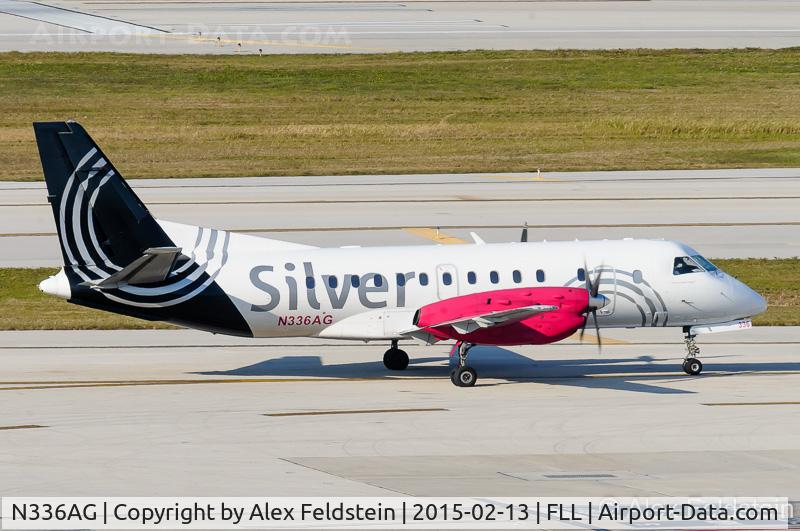 N336AG, 1998 Saab 340B+ C/N 340B-436, Ft. Lauderdale