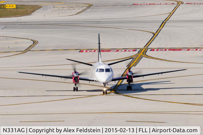 N331AG, 1997 Saab 340B C/N 340B-430, Ft. Lauderdale