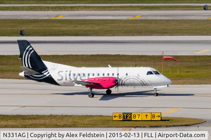 N331AG, 1997 Saab 340B C/N 340B-430, Ft. Lauderdale