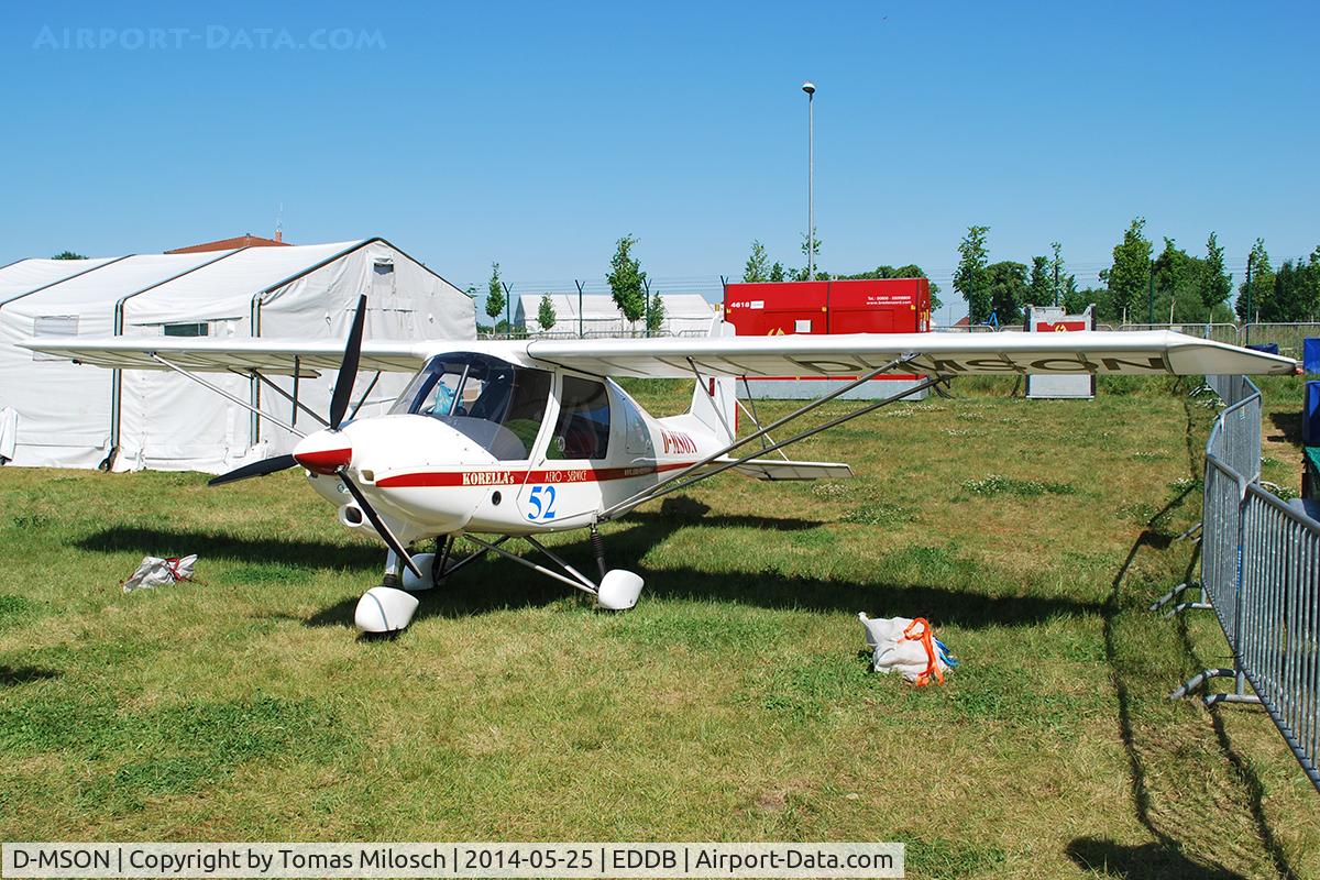 D-MSON, 2003 Comco Ikarus C42 Cyclone C/N 0308-6553, ILA 2014