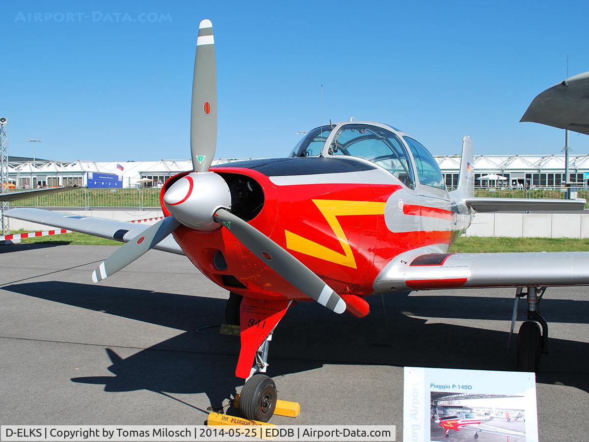 D-ELKS, Piaggio FWP-149D C/N 256, ILA 2014