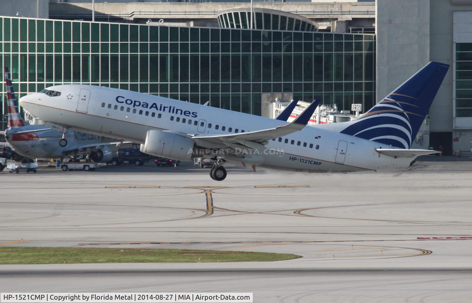 HP-1521CMP, 2003 Boeing 737-7V3 C/N 33708, Copa 737-700