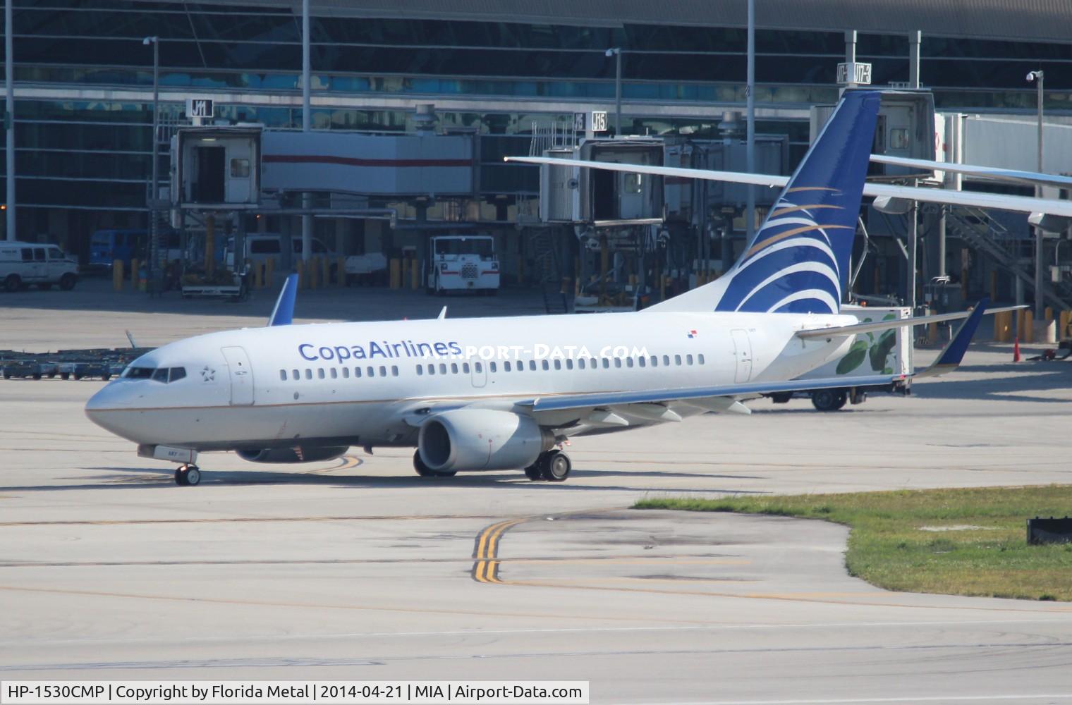 HP-1530CMP, 2006 Boeing 737-7V3 C/N 34535/1962, Copa 737-700