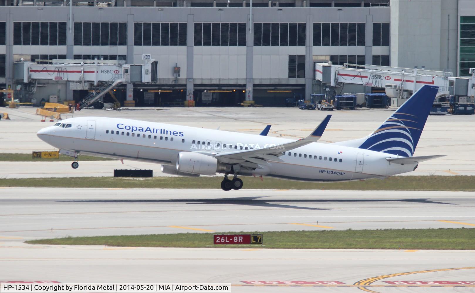 HP-1534, 2001 Boeing 737-86N C/N 28645, Copa 737-800