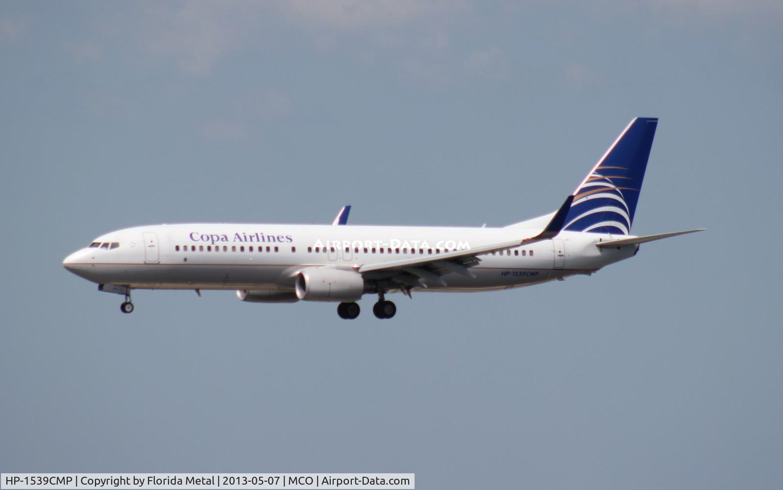 HP-1539CMP, 2010 Boeing 737-8V3 C/N 29667, Copa 737-800