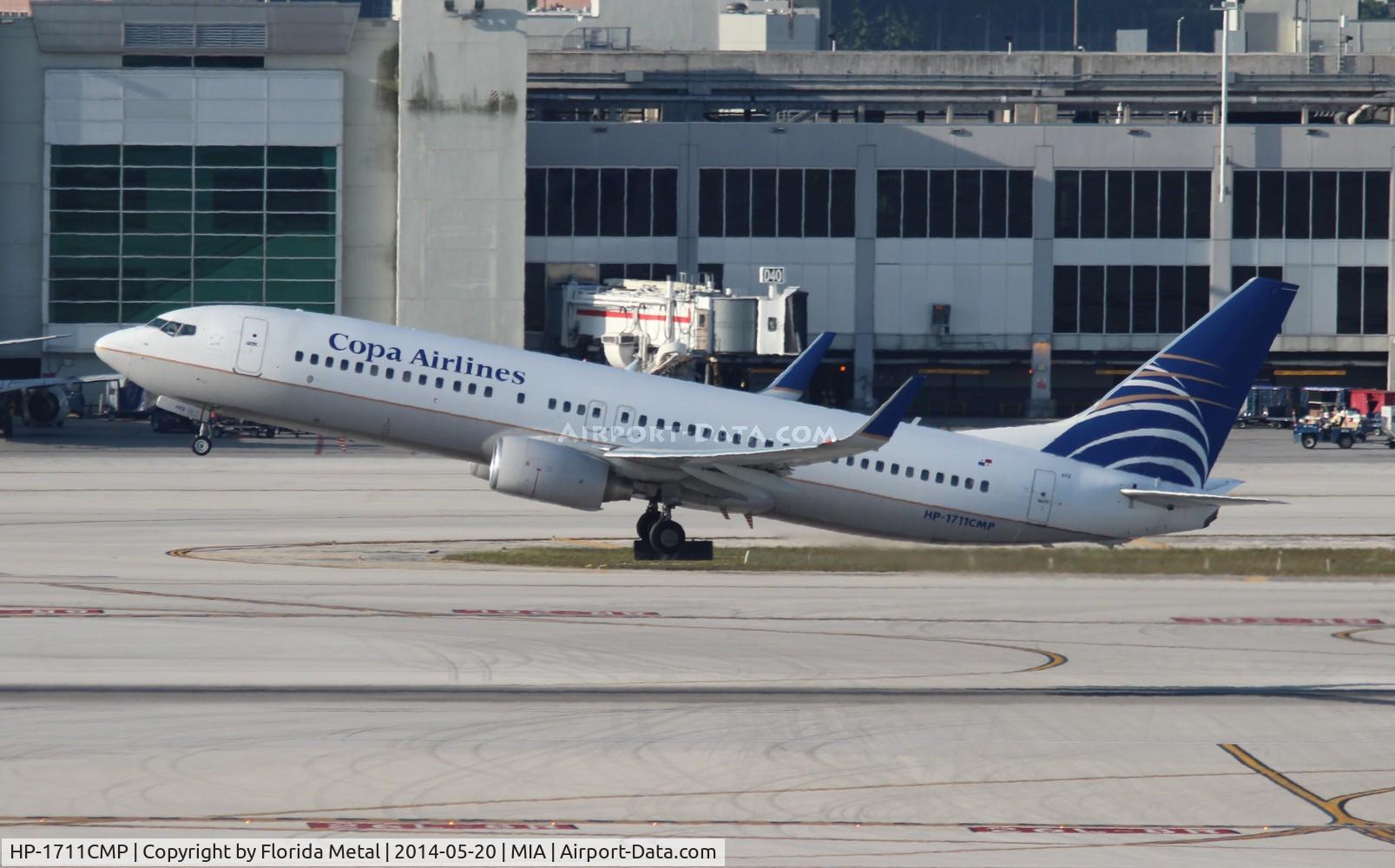 HP-1711CMP, 2010 Boeing 737-8V3 C/N 40663, Copa 737-800